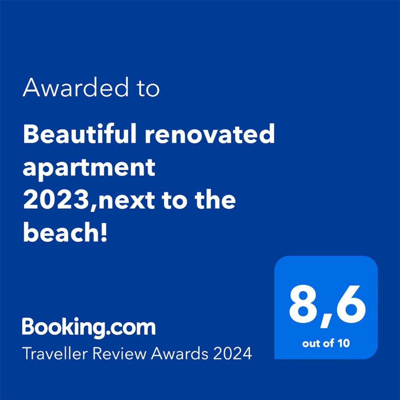 Beautiful Renovated Apartment ,Next To The Beach ! Air-C, Free Parking! Nice Ngoại thất bức ảnh